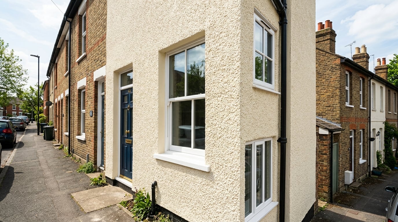 Pebbledash Cleaning — example 2